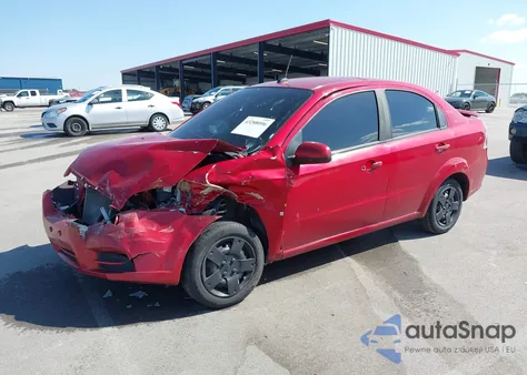 2009 Chevrolet Aveo Lt z USA, uszkodzony, nr VIN KL1TD56E29B641418